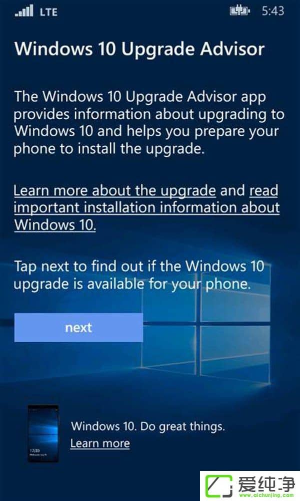 ߀s(j)΢ܛ؆WP8.1(j)Win10 Mobileʽͨ