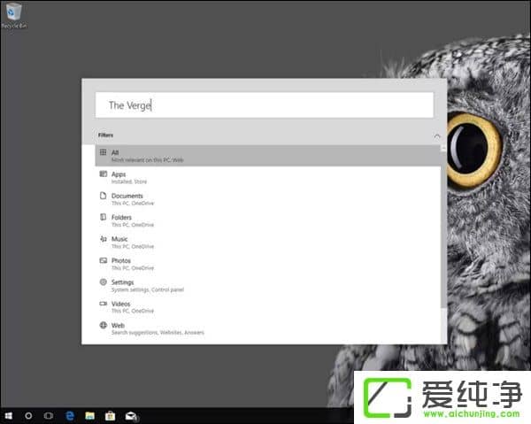 就長(zhǎng)這樣？外媒曝光Win10 RS4搜索界面（附嘗鮮方法）