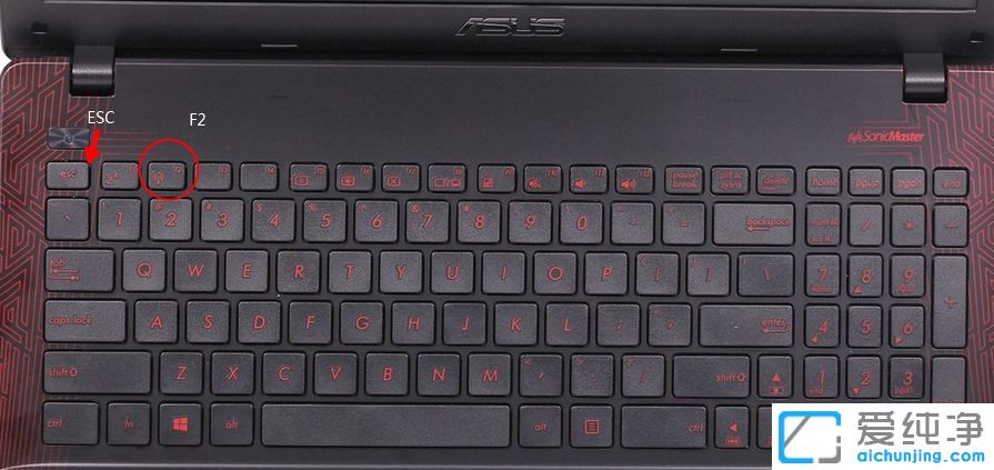 華碩win10純凈版64位系統(tǒng)筆記本電腦怎么進bios設(shè)置