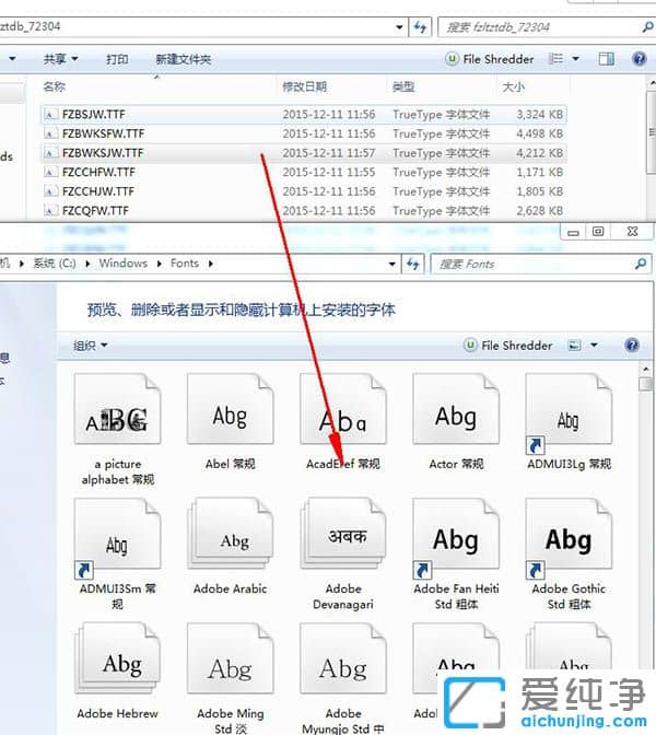 方正蘭亭字體打包