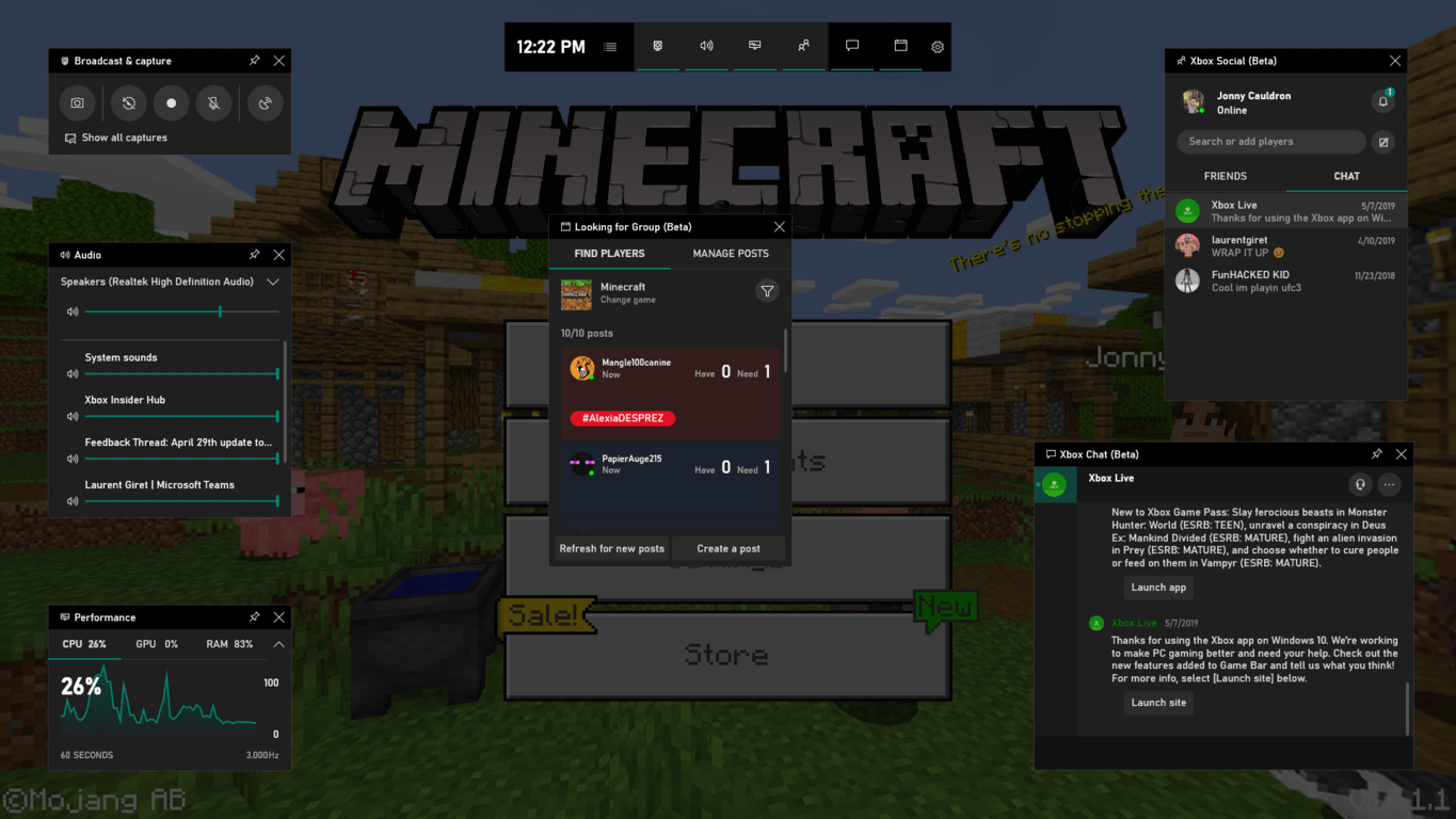 Windows10ԣXbox֧@ʾ(sh)r(sh)(sh)