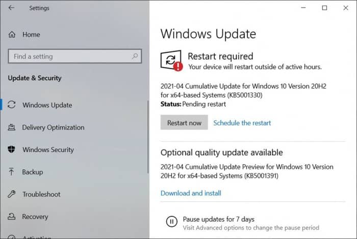 Win10ϵy(tng)KB5001391aeп܌(do)Αܽͣ