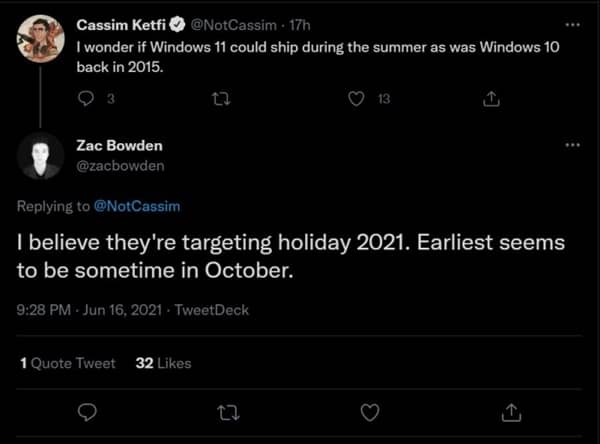 Windows 11ϵy(tng)(wn)Εr(sh)l(f)ϢQ10