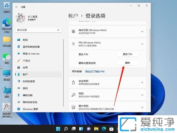 win11ȡpina