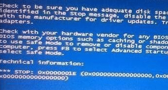 windows7電腦開機(jī)藍(lán)屏怎么解決