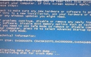 windows7電腦開機(jī)藍(lán)屏怎么解決