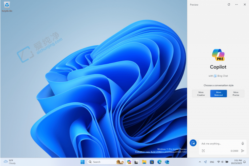 Win11 Canary  Build 25982 l(f)Copilot A[Ͼ